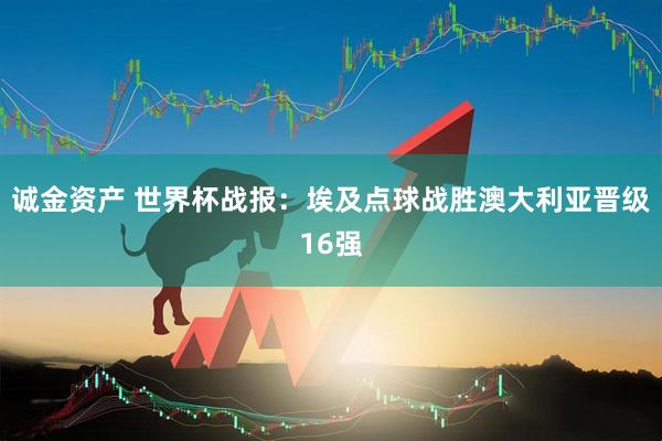 诚金资产 世界杯战报：埃及点球战胜澳大利亚晋级16强